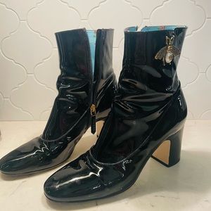 Black Gucci Boots, Size 7.5.
